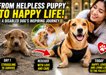 The Inspiring Life Journey of a Disabled Dog Who Never Gave Up