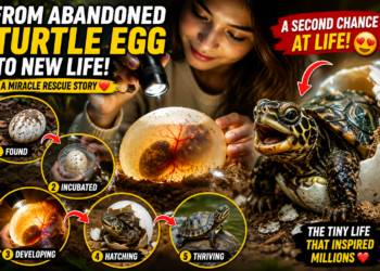 From a Forgotten Turtle Egg to a Thriving Life: The Incredible Hatching Journey That Inspired Millions