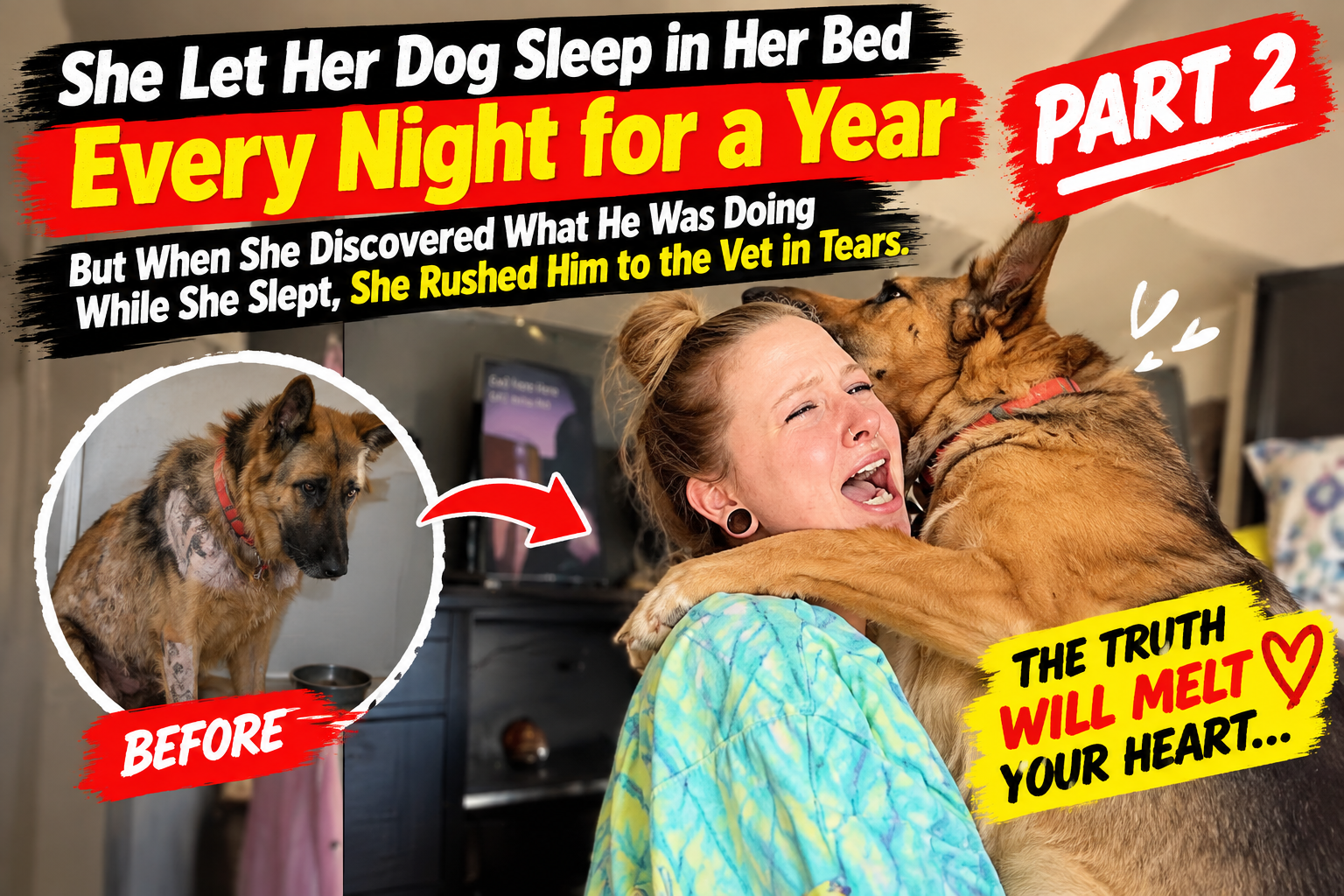 🔥 Part 2: The Vet Discovered What Her Dog Had Been Hiding for Months — The Truth Left Her in Tears
